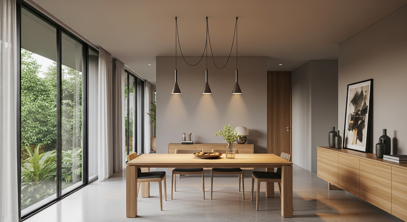 Studio Manific modern dining area design ideas for Sri Lankan homes